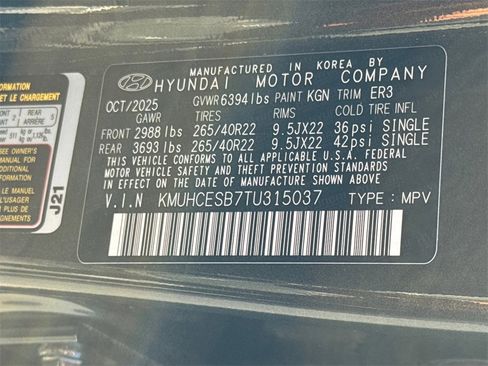 New 2026 Genesis GV80 2.5T Prestige image 35