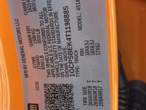 New 2026 Chevrolet Colorado W/T image 34