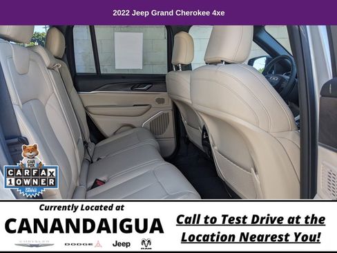 Used 2022 Jeep Grand Cherokee Limited 4xe w/ Luxury Tech Group II AWD/4WD image 18