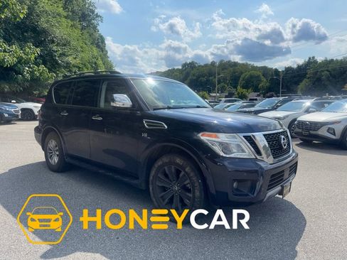 Used 2020 Nissan Armada Platinum w/ Captain's Chairs Package AWD/4WD image 1