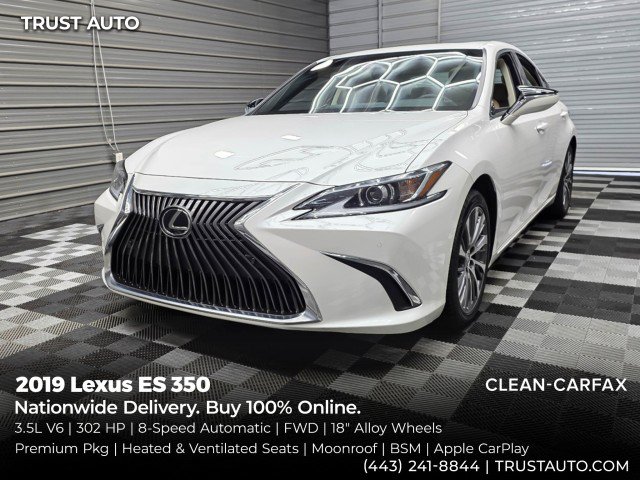 Used 2019 Lexus ES 350 w/ Premium Package FWD image 1