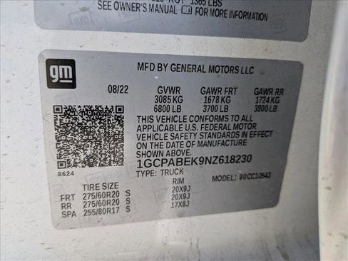 Used 2022 Chevrolet Silverado 1500 Custom image 16