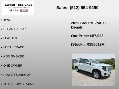 Used 2023 GMC Yukon XL Denali AWD/4WD image 6