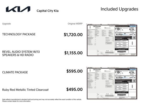 Used 2016 Lincoln MKX Reserve w/ Technology Package image 3