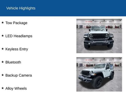 Used 2025 Jeep Wrangler Sport AWD/4WD image 2