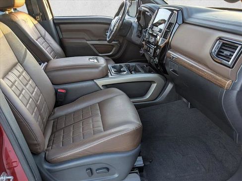 Used 2021 Nissan Titan Platinum Reserve w/ Off Road Protection Package AWD/4WD image 20