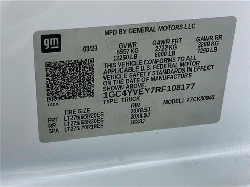 Certified 2024 Chevrolet Silverado 3500 High Country w/ Technology Package image 35