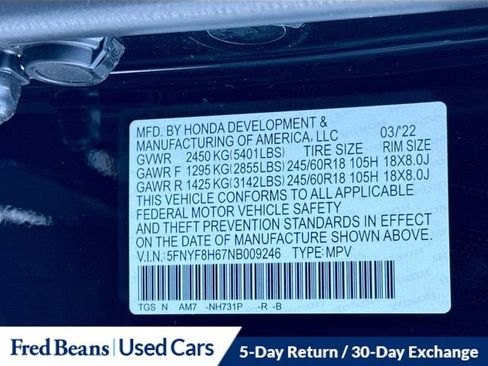 Used 2022 Honda Passport TrailSport image 35