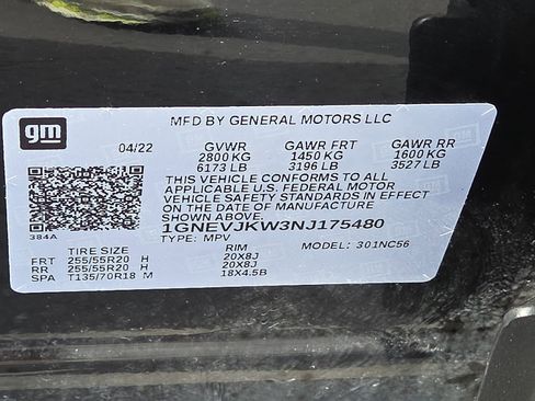 Used 2022 Chevrolet Traverse RS image 28