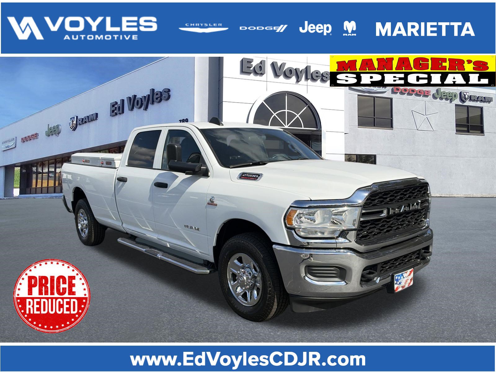 Used 2022 RAM 2500 Tradesman w/ Chrome Appearance Group RWD image 1
