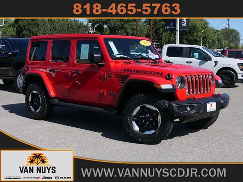 Used 2021 Jeep Wrangler Unlimited Rubicon AWD/4WD image 1