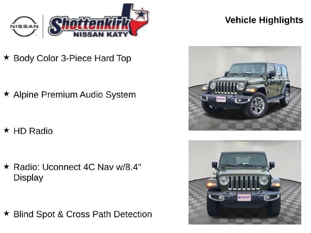 Used 2021 Jeep Wrangler Unlimited Sahara AWD/4WD image 12
