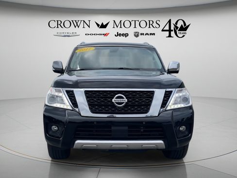 Used 2017 Nissan Armada Platinum w/ Captain Seat Package AWD/4WD image 2