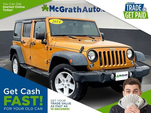 Used 2014 Jeep Wrangler Unlimited Sport w/ Quick Order Package 24S AWD/4WD image 1