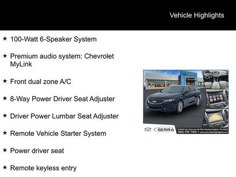 Used 2016 Chevrolet Impala LT w/ Convenience Package image 5