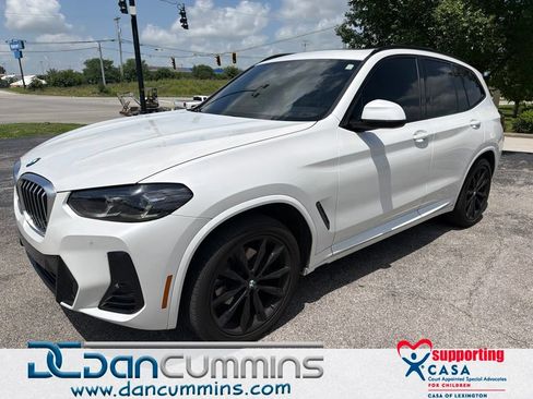 Used 2022 BMW X3 xDrive30i w/ M Sport Package 2 AWD/4WD image 1