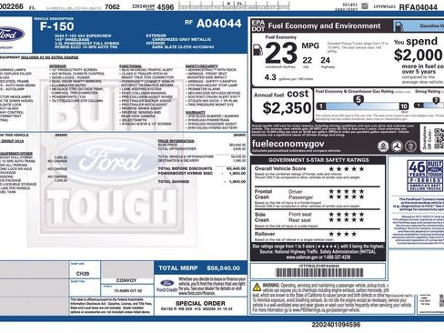 Used 2024 Ford F150 XLT w/ Mobile Office Package AWD/4WD image 70