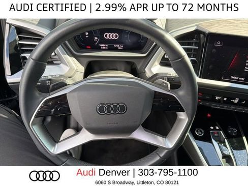 Used 2023 Audi Q4 e-tron Prestige w/ Black Optic Package AWD/4WD image 5