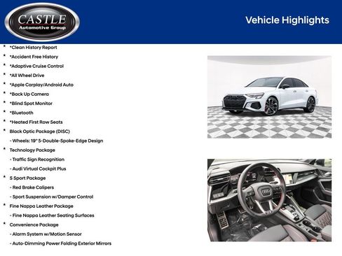 Used 2023 Audi S3 Premium Plus w/ Premium Plus Package image 4