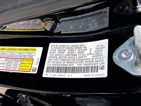 Used 2023 Honda Civic Sport image 35