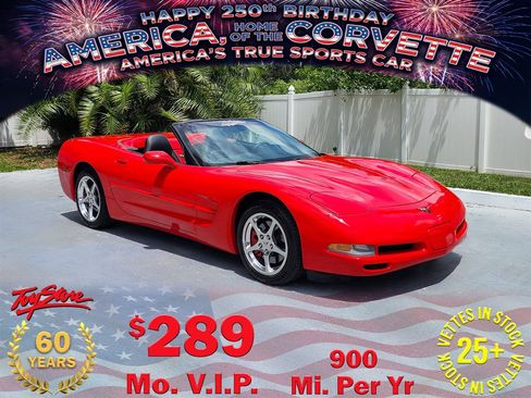 Used 2004 Chevrolet Corvette Convertible w/ Preferred Equipment Group RWD image 1