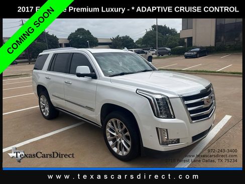 Used 2017 Cadillac Escalade Premium Luxury AWD/4WD image 3