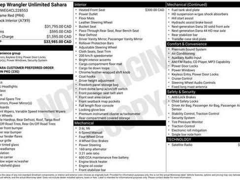 Used 2012 Jeep Wrangler Unlimited Sahara image 7