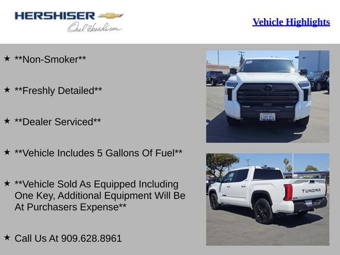 Used 2025 Toyota Tundra Limited AWD/4WD image 2