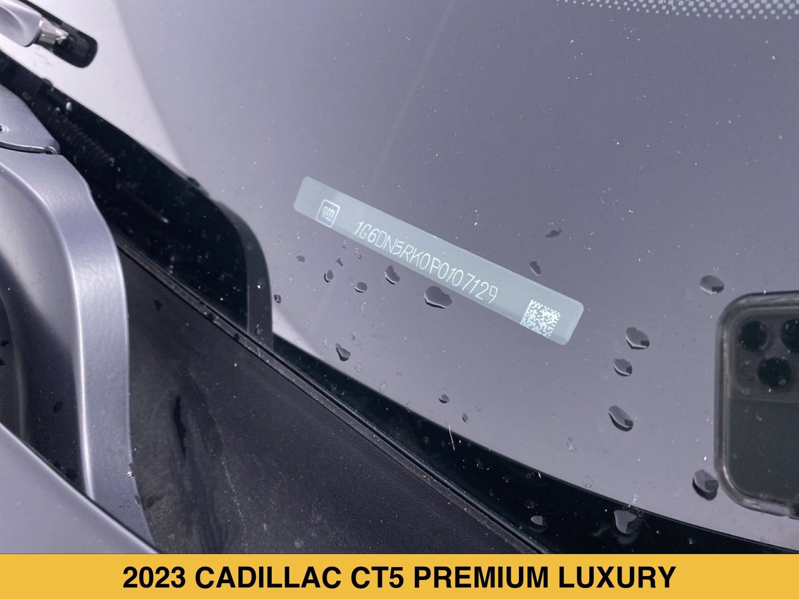 Used 2023 Cadillac CT5 Premium Luxury w/ Parking Package RWD image 17