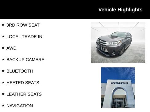 Used 2019 Toyota Highlander XLE AWD/4WD image 4