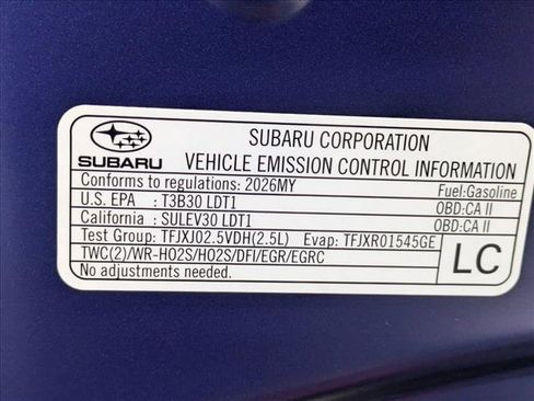 New 2026 Subaru Crosstrek 2.5i Wilderness w/ Crosstrek Mirror Package image 17