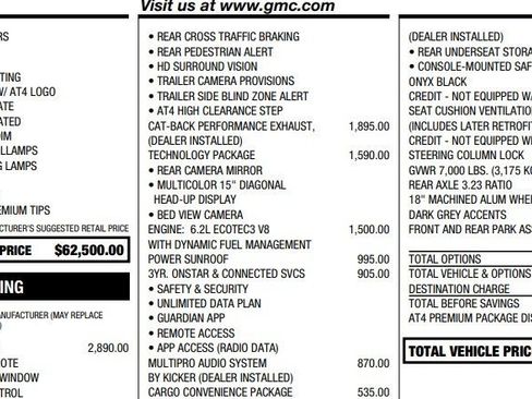 Used 2022 GMC Sierra 1500 AT4 w/ AT4 Premium Package image 2