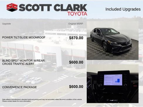 Used 2024 Toyota Camry SE w/ Convenience Package FWD image 8