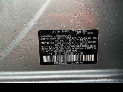 Certified 2022 Subaru Crosstrek 2.5i Limited w/ Popular Package #4 AWD/4WD image 18