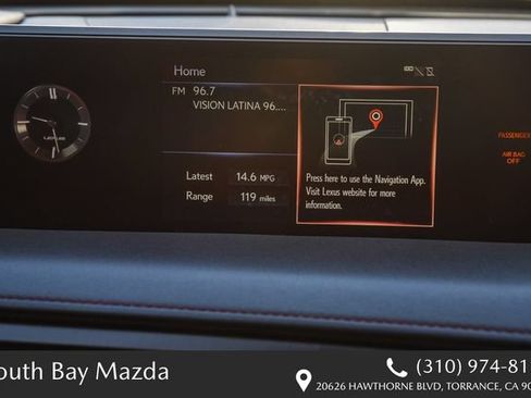 Used 2019 Lexus UX 200 F Sport w/ F Sport Premium Package FWD image 14