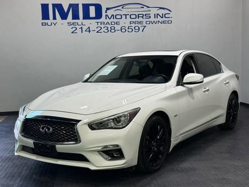 Used 2019 INFINITI Q50 Luxe w/ Essential Package (3.0T Luxe) image 1