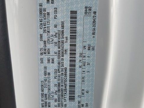 New 2026 Ford F250 XL w/ XL Chrome Package image 20