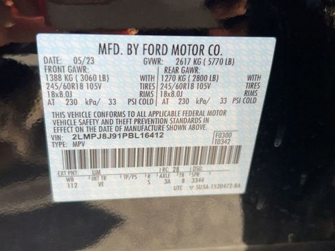 Used 2023 Lincoln Nautilus AWD image 18