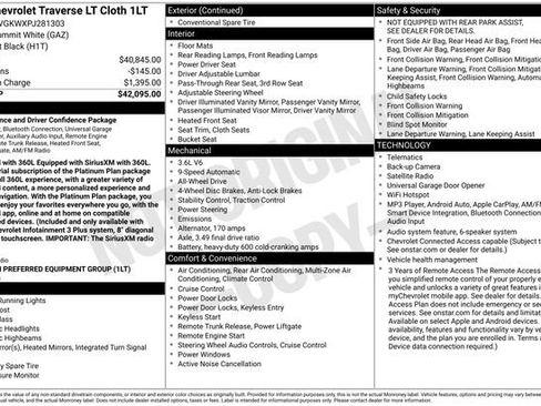 Used 2023 Chevrolet Traverse LT AWD/4WD image 12