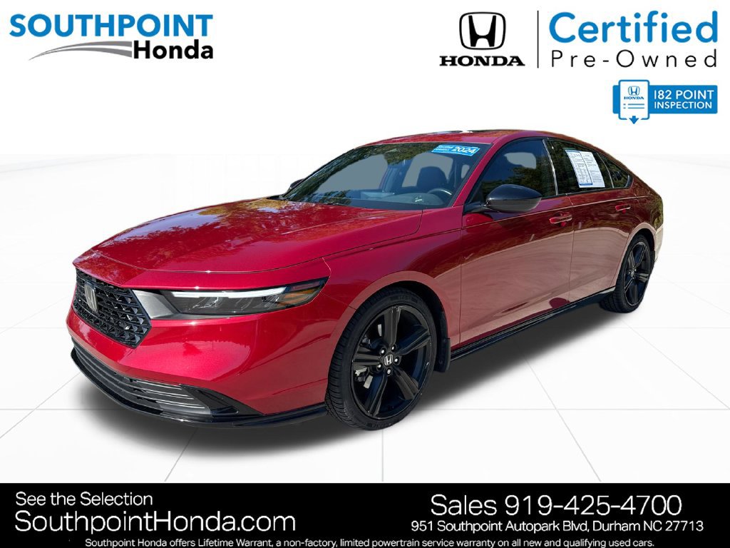 Certified 2024 Honda Accord Sport image 3