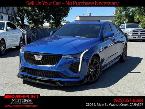 Used 2023 Cadillac CT4 Sport w/ Climate Package RWD image 3