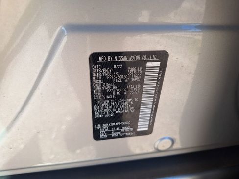 Used 2023 Nissan Armada SL w/ Captain's Chairs Package RWD image 36