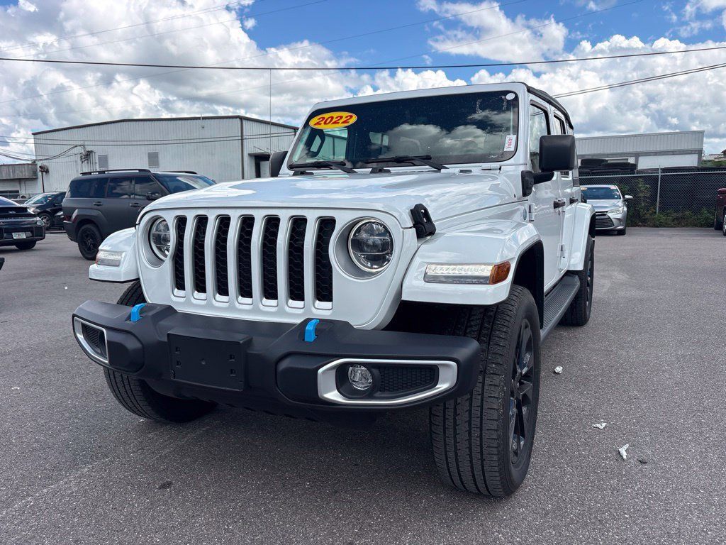 Used 2022 Jeep Wrangler Unlimited Sahara w/ Safety Group AWD/4WD image 7