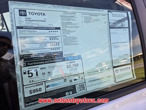 New 2026 Toyota Camry LE w/ Convenience Package FWD image 12