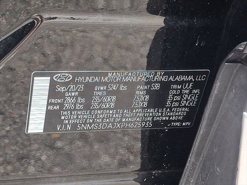 Used 2023 Hyundai Santa Fe SEL w/ Premium Package AWD/4WD image 28