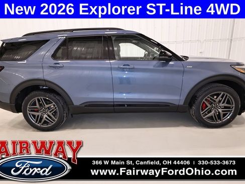 New 2026 Ford Explorer ST-Line w/ ST-Line Street Pack AWD/4WD image 1