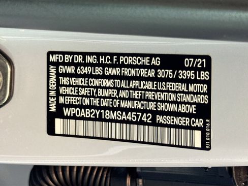 Certified 2021 Porsche Taycan 4S w/ Premium Package image 26