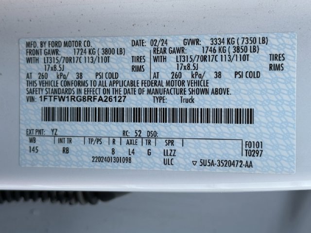 Used 2024 Ford F150 Raptor AWD/4WD image 34