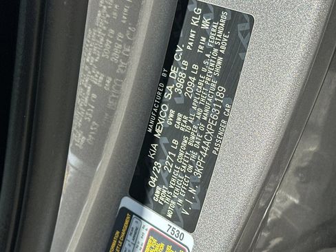 Certified 2023 Kia Forte GT w/ GT2 Package FWD image 33