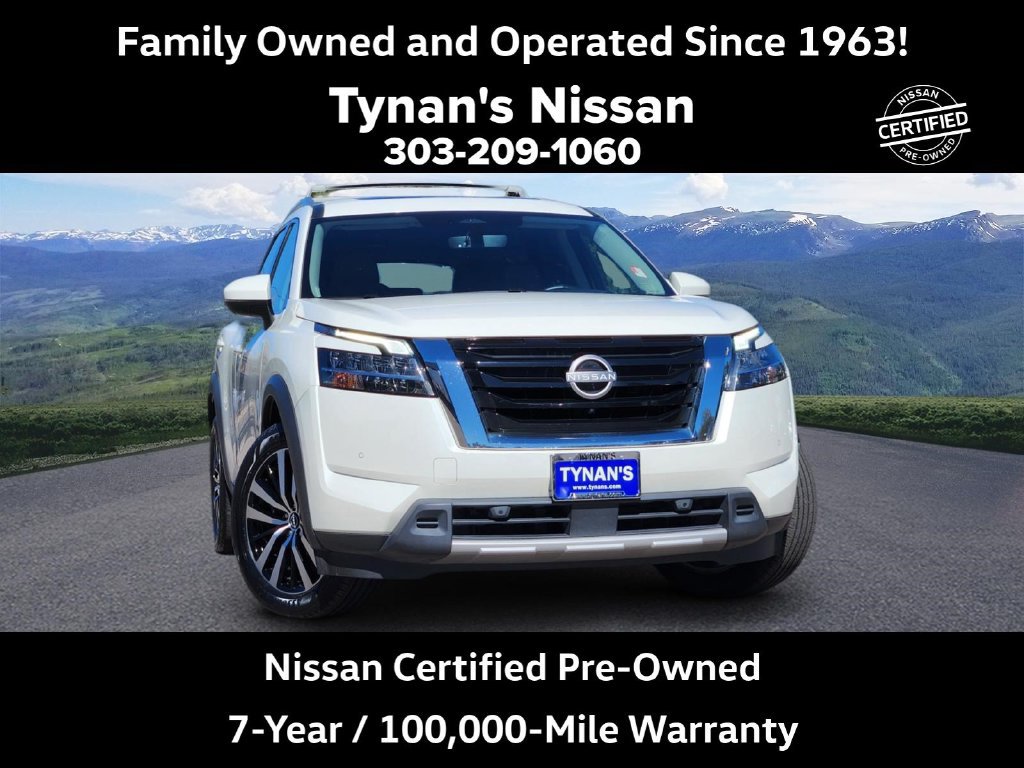 Certified 2024 Nissan Pathfinder Platinum w/ Cargo Package AWD/4WD image 1
